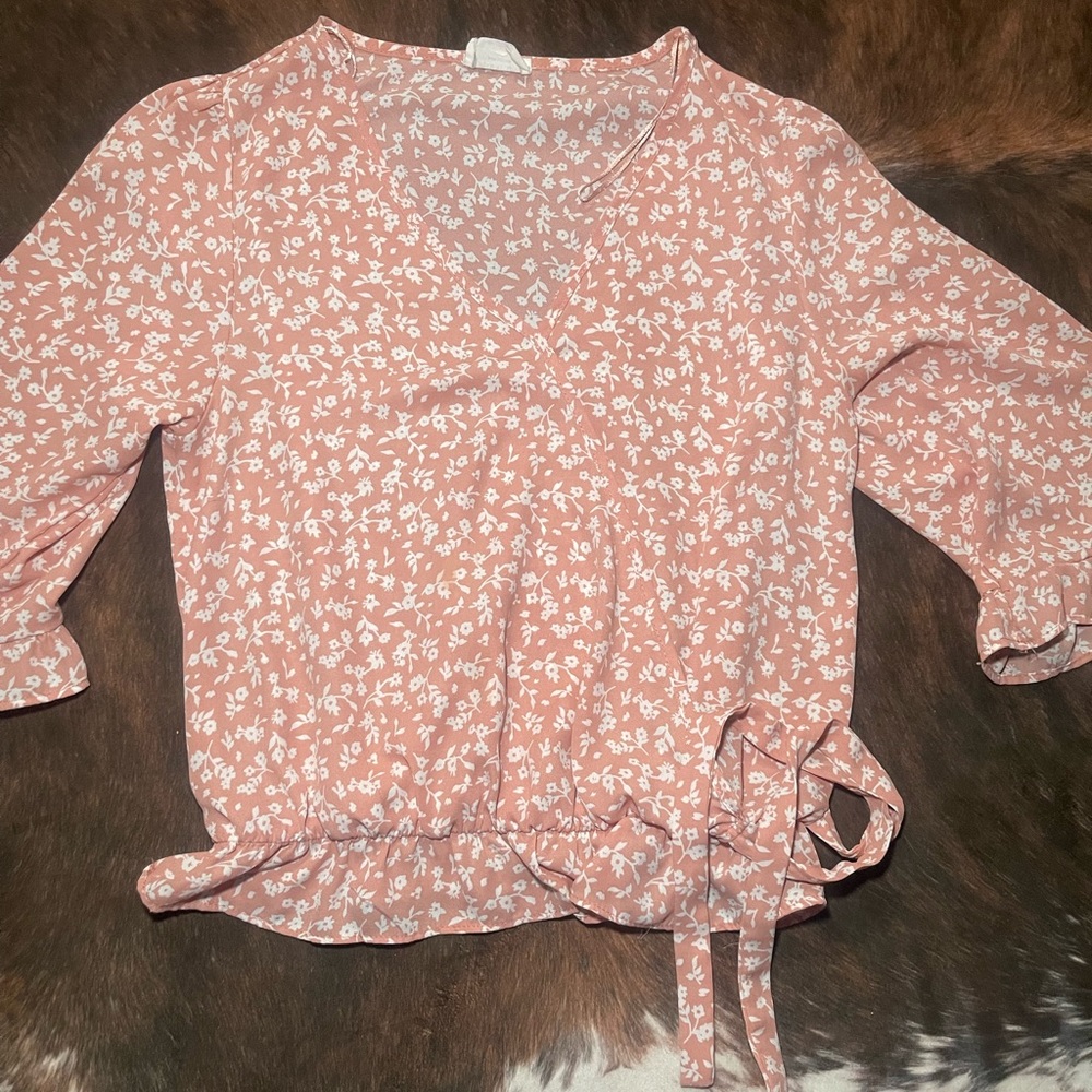 Sienna sky pink top